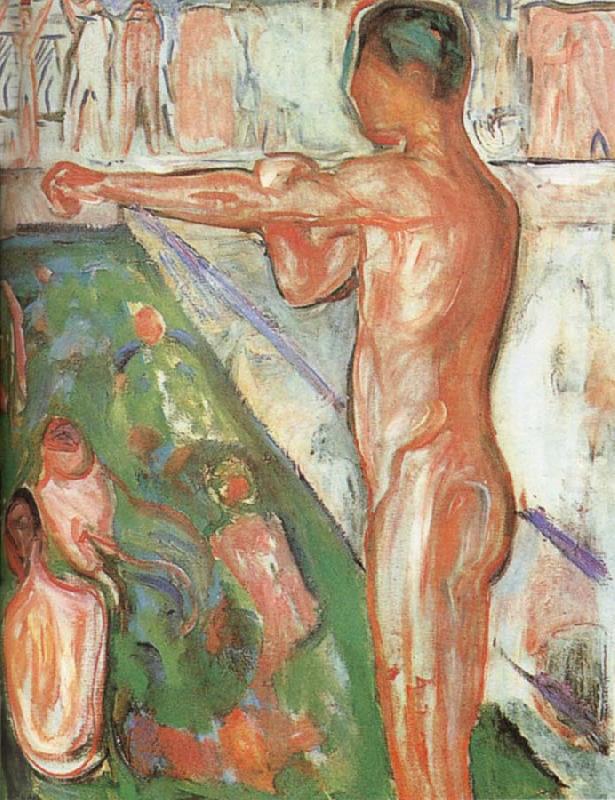 Bather, Edvard Munch